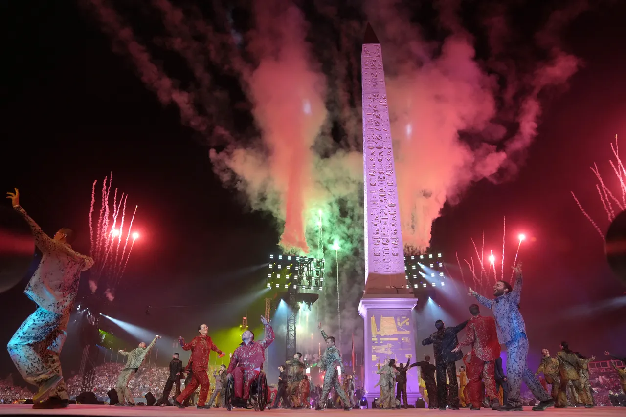 The Most Stunning Images From The Paris Paralympics Opening Ceremony